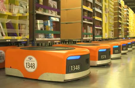 Amazon es una de las multinacionales que más está gastando en la robotización de sus centros logísticos