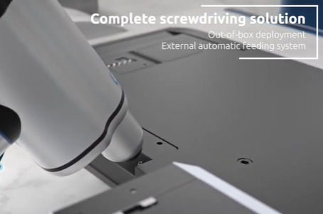El atornillador Screwdriver, es la nueva herramienta para mejorar la productividad de los cobots